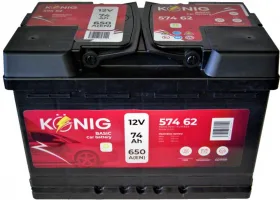 König KÖNIG basic 74Ah