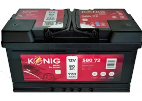 König KÖNIG basic 80Ah
