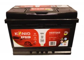 König KÖNIG EFB 72Ah