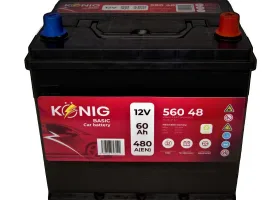König KÖNIG Japonská 60Ah