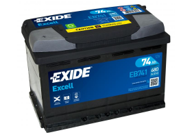 Exide Excell 12V 85Ah 800A EB858