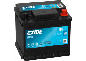 Exide Start-Stop EFB 12V 55Ah 480A  EL550
